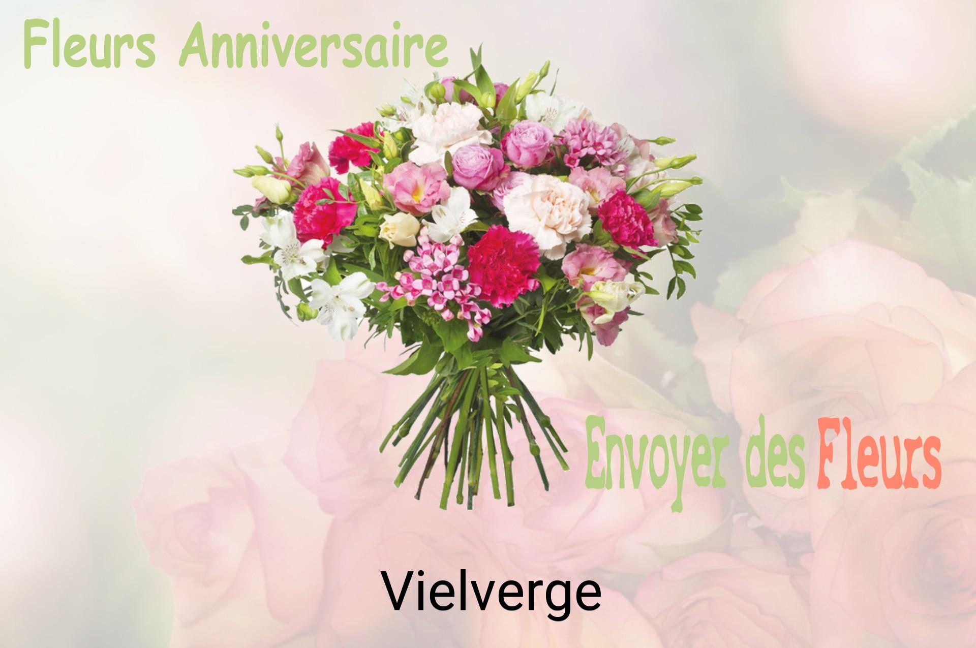 Bouquet de fleurs d’anniversaire livré à Vielverge