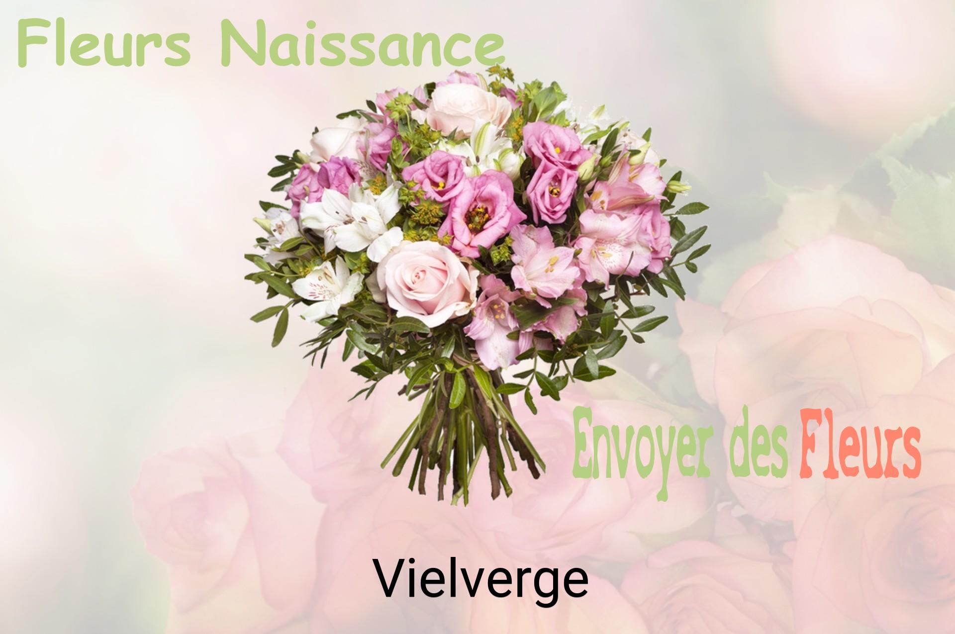 Bouquet de fleurs de naissance livré à Vielverge